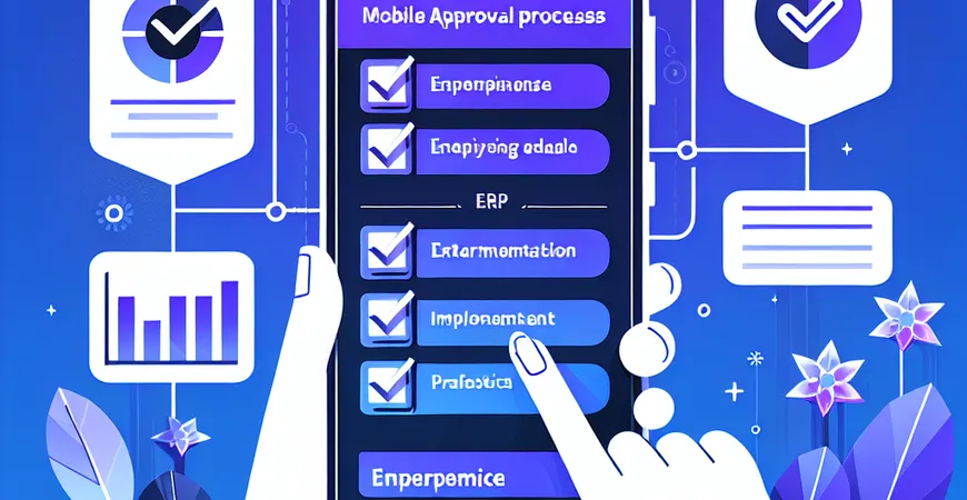  实施ERP时如何设计移动审批流程？